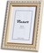Picture Frame Chagall 5x7 Beige Gold - Vintage Picture Frames with Shutterproof Acrylic Glass - Beige Picture Frames - Antique - Baroque